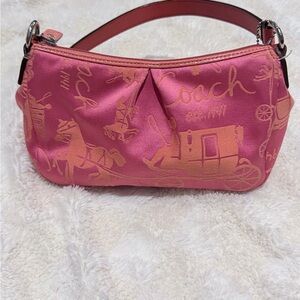 Coach Sateen Leather F43530 shoulder bag